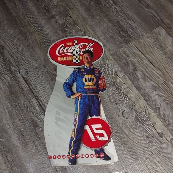 Coca Cola Racing Family mini standups Set of 3  New - Picture 2 of 5